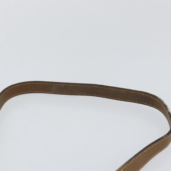 GUCCI GG PLUS Canvas Shoulder Bag PVC Leather Beige - Picture 12 of 16